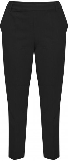 Kaffe Curve Sakira Dolge hlače Globoko črna - Kavbojke & Hlače v Velikih Številkah – Plus Size - 