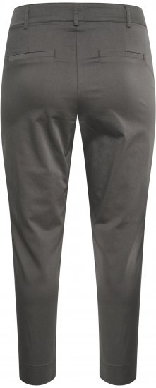 Kaffe Curve Leana Chino Hlače 7/8 Temna Senca - Kavbojke & Hlače v Velikih Številkah – Plus Size - 