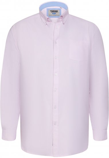 D555 Richard Oxford Srajca Z Dolgimi Rokavi TALL Roza - TALL srajce - 