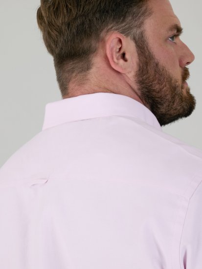 D555 Richard Oxford Srajca Z Dolgimi Rokavi TALL Roza - TALL srajce - 
