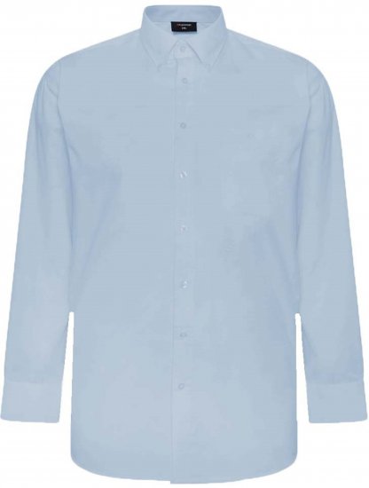 Espionage SH150 Plain Long Sleeve Shirt Blue - Srajce z dolgimi rokavi - 