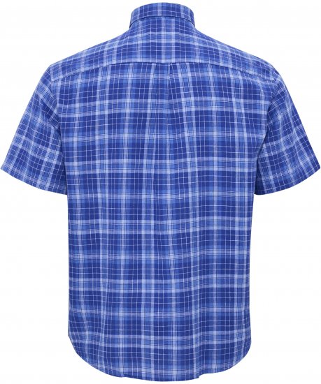 North Latitude 51145 Checked Short Sleeve Shirt Cobolt Blue - Srajce kratek rokav - 