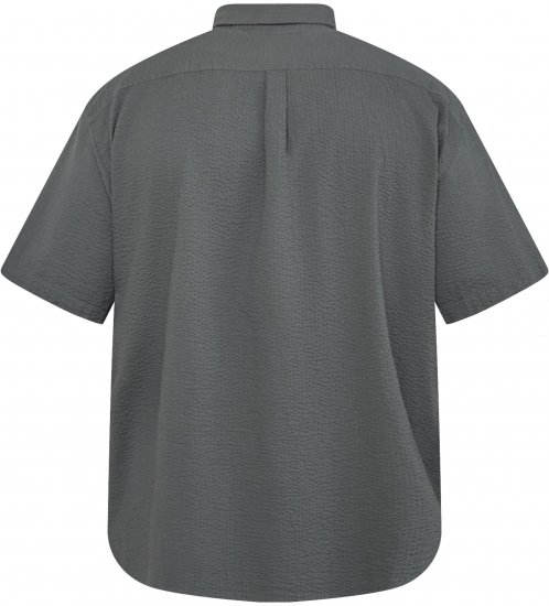 North Latitude 61306 Kratkorokavna Srajčna Jakna Temno Zelena - Srajce - Moške srajce za Močnejše Postave