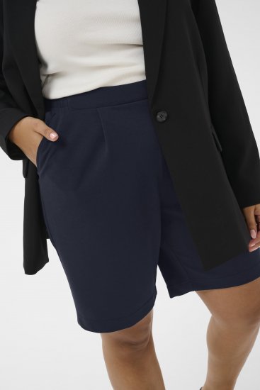 Kaffe Curve Pheolo Shorts Midnight Marine Navy - Kratke hlače - 