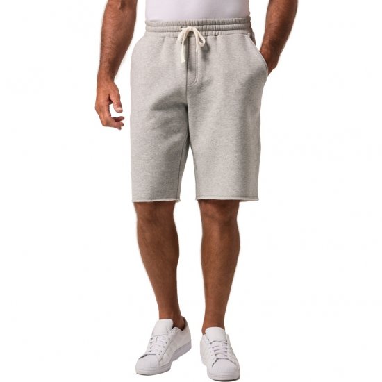 JP1880 Bermuda Sweatshorts Relaxed Fit Grey - Kratke hlače - Moške Kratke Hlače za Močnejše Postave