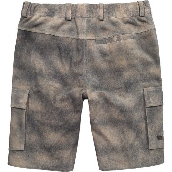 JP1880 Shorts Bermuda Traditional Cowhide Graphite Grey - Kratke hlače - Moške Kratke Hlače za Močnejše Postave