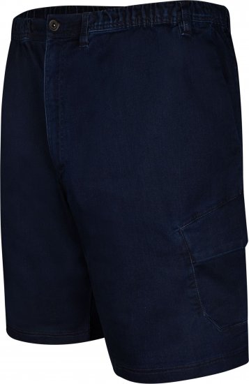 Espionage LW166 Cargo Shorts Indigo - Kratke hlače - Moške Kratke Hlače za Močnejše Postave