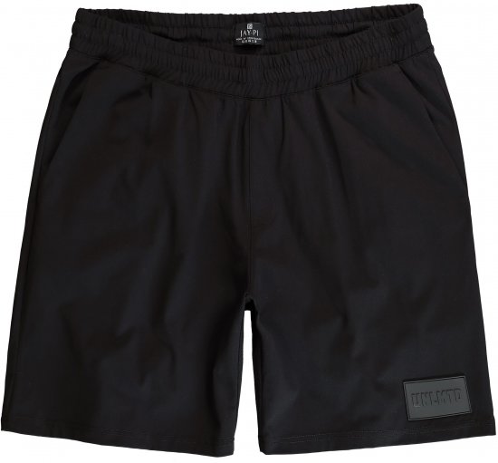 JAY-PI Bermuda FLEXNAMIC® Shorts Black - Trenirke & kratke trenirke - Moške Trenirke za Močnejše Postave