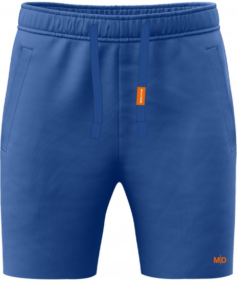 Motley Denim Paris Sweatshorts Royal Blue - Trenirke & kratke trenirke - Moške Trenirke za Močnejše Postave