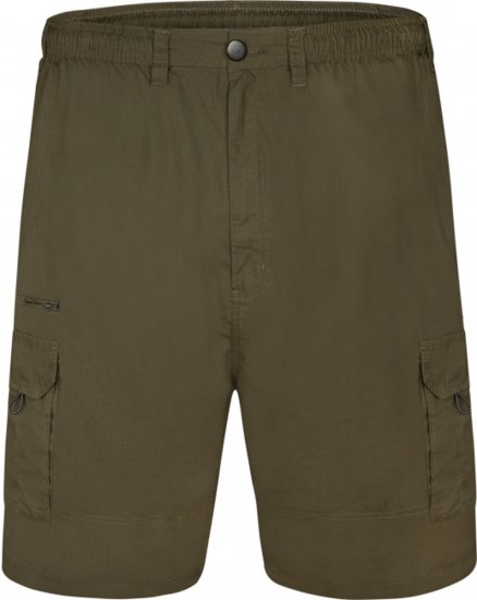 Espionage ST042 Cargo Shorts Olive - Kratke hlače - Moške Kratke Hlače za Močnejše Postave