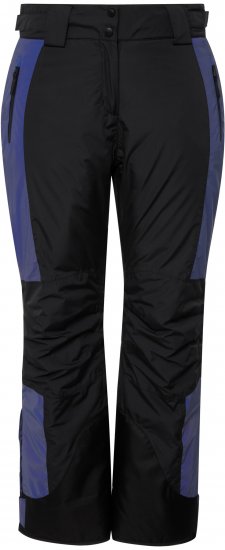 Ulla Popken Ski Pants Reflector Waterproof Velcro Closure Snow Gaiter Black - Kavbojke & Hlače v Velikih Številkah – Plus Size - 