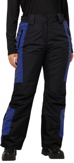Ulla Popken Ski Pants Reflector Waterproof Velcro Closure Snow Gaiter Black - Kavbojke & Hlače v Velikih Številkah – Plus Size - 