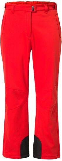 Ulla Popken Softshell Trousers Waterproof Zip Pockets Snow Gaiters Salsa - Kavbojke & Hlače v Velikih Številkah – Plus Size - 