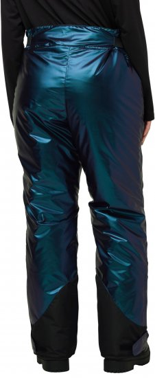 Ulla Popken Ski Pants Water-Repellent MBlue-Of-Pearl Velcro Closure Snow Gaiter Blue - Kavbojke & Hlače v Velikih Številkah – Plus Size - 
