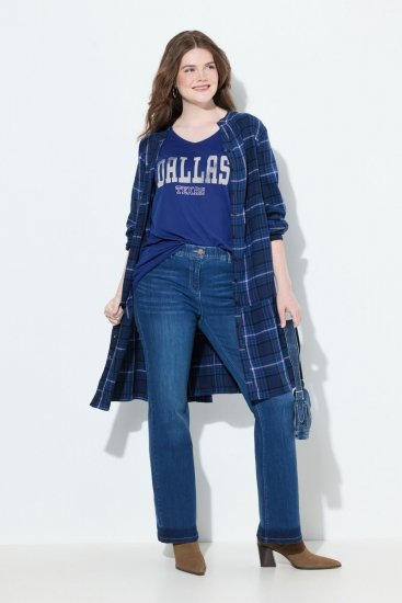 Ulla Popken Stretch Fit Bootcut Jeans Blue Denim - Ulla Popken - Ulla Popken oblačila večjih velikosti