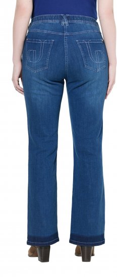 Ulla Popken Stretch Fit Bootcut Jeans Blue Denim - Kavbojke & Hlače v Velikih Številkah – Plus Size - 