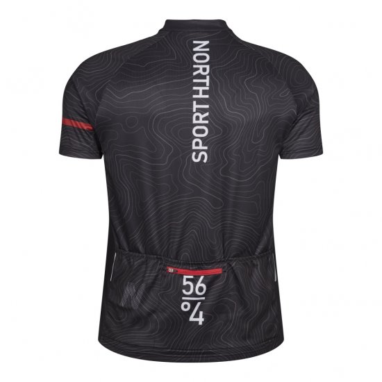 North Latitude Sport Bike Shirt Black - Kolesarska oblačila - 
