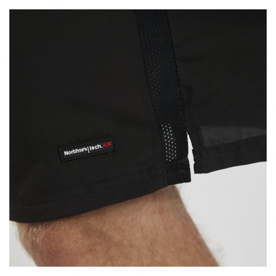 North Latitude Sport Shorts Black - Trenirke & kratke trenirke - Moške Trenirke za Močnejše Postave