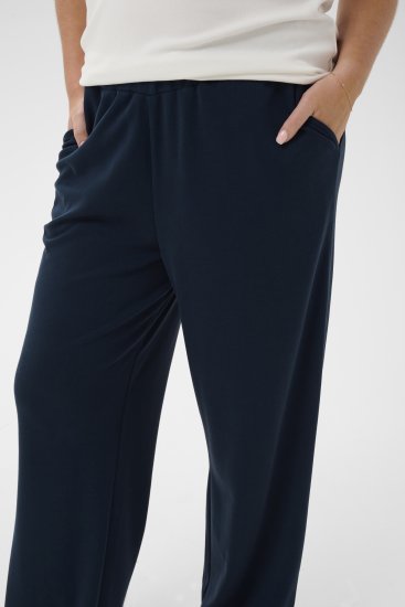 Kaffe Curve Annia Sweatpants Navy - Hlače trenirke - 