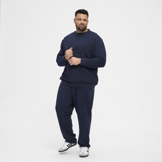 North Latitude Sweatpants Navy Blue - Trenirke & kratke trenirke - Moške Trenirke za Močnejše Postave