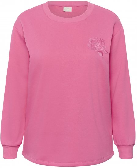 Kaffe Curve Sus Sweatshirt Pink Power - Puloverji - 