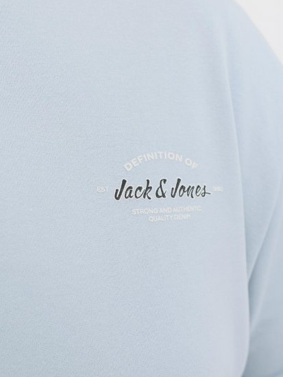 Jack & Jones Brandon Sweatshirt Blue - Puloverji & jopice - Moški Puloverji & Jopice za Močnejše Postave