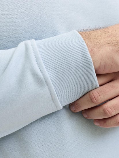 Jack & Jones Brandon Sweatshirt Blue - Puloverji & jopice - Moški Puloverji & Jopice za Močnejše Postave