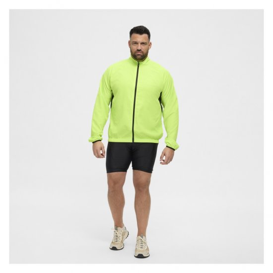 North Latitude Sport Wind Jacket Strong Green - Športna & zunanja oblačila - Moška Športna Oblačila za Močnejše postave