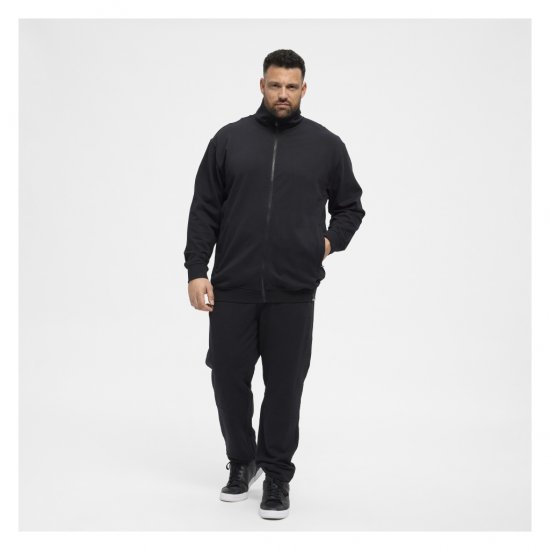 North Latitude Full-Zip Sweatshirt Black - Puloverji & jopice - Moški Puloverji & Jopice za Močnejše Postave