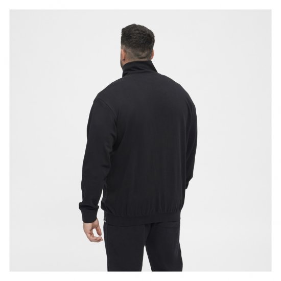 North Latitude Full-Zip Sweatshirt Black - Puloverji & jopice - Moški Puloverji & Jopice za Močnejše Postave