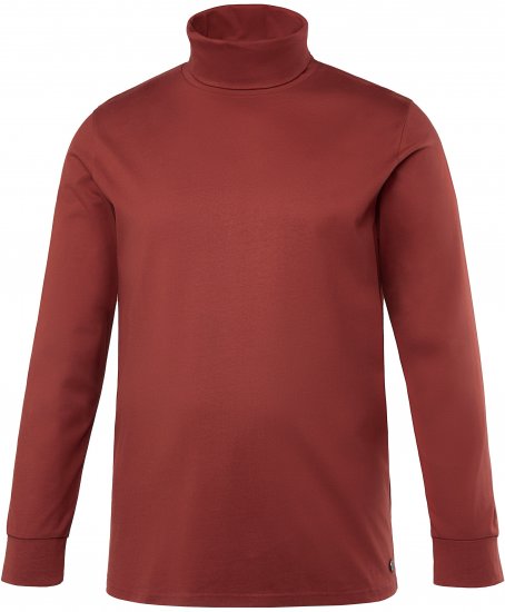 JP1880 Turtleneck Sweatshirt Red - Puloverji & jopice - Moški Puloverji & Jopice za Močnejše Postave