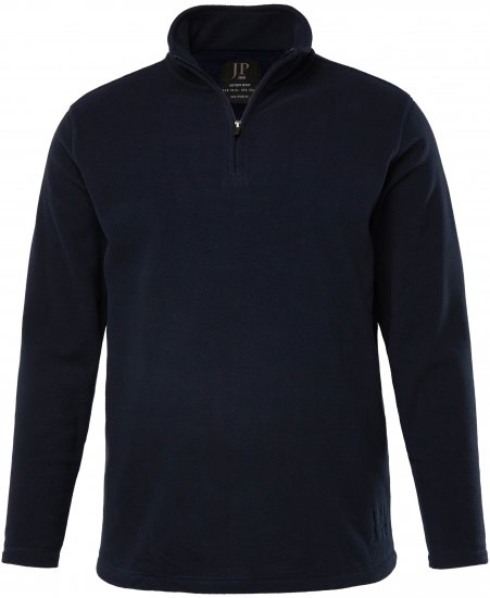 JP1880 Fleece Half-Zip Ultralight Navy - Puloverji & jopice - Moški Puloverji & Jopice za Močnejše Postave