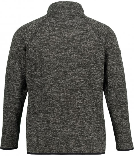 JAY-PI Knitted Fleece Jacket Gray - Jakne - Moške bunde za Močnejše Postave