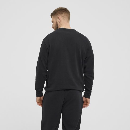 North Latitude Denim Crew Neck Sweatshirt Black TALL - TALL puloverji - 