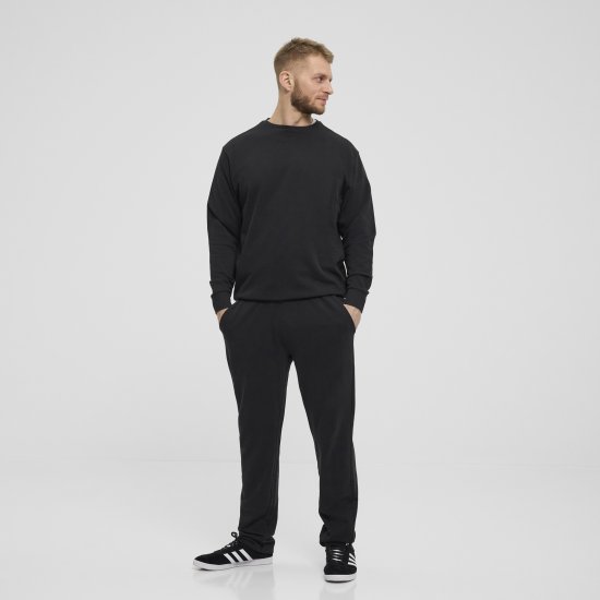 North Latitude Denim Crew Neck Sweatshirt Black TALL - TALL puloverji - 