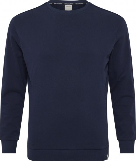 North Latitude Denim Crew Neck Sweatshirt Navy Blue TALL - TALL puloverji - 