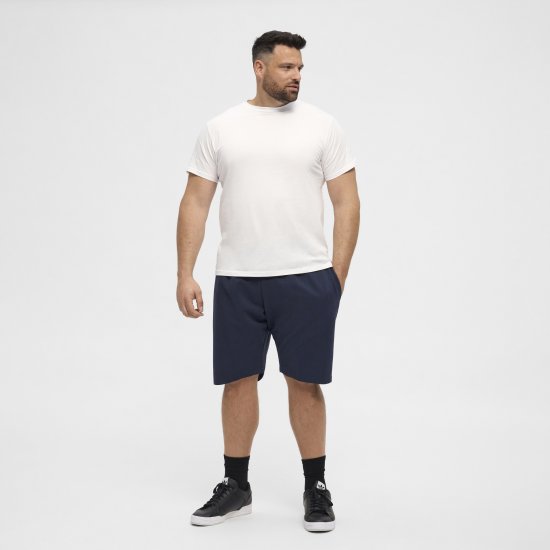 North Latitude Denim Sweatshorts Navy Blue - Trenirke & kratke trenirke - Moške Trenirke za Močnejše Postave