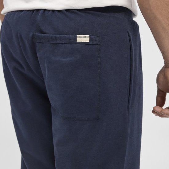 North Latitude Denim Sweatshorts Navy Blue - Trenirke & kratke trenirke - Moške Trenirke za Močnejše Postave