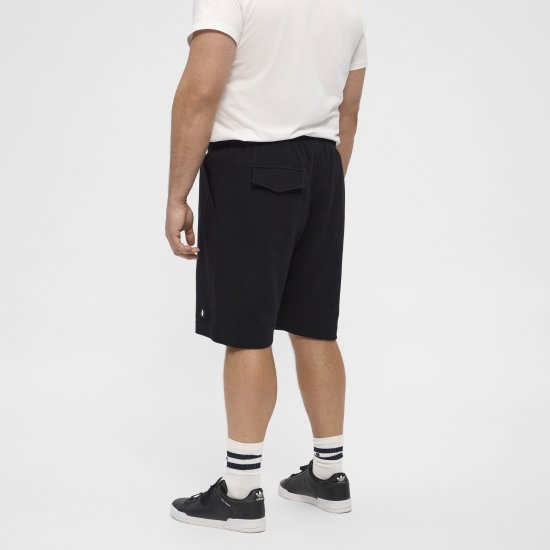 North Latitude Ottoman Sweatshorts Black - Trenirke & kratke trenirke - Moške Trenirke za Močnejše Postave