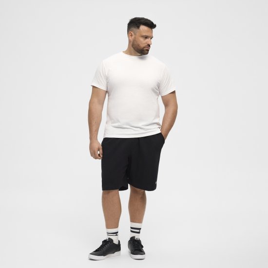 North Latitude Ottoman Sweatshorts Black - Trenirke & kratke trenirke - Moške Trenirke za Močnejše Postave