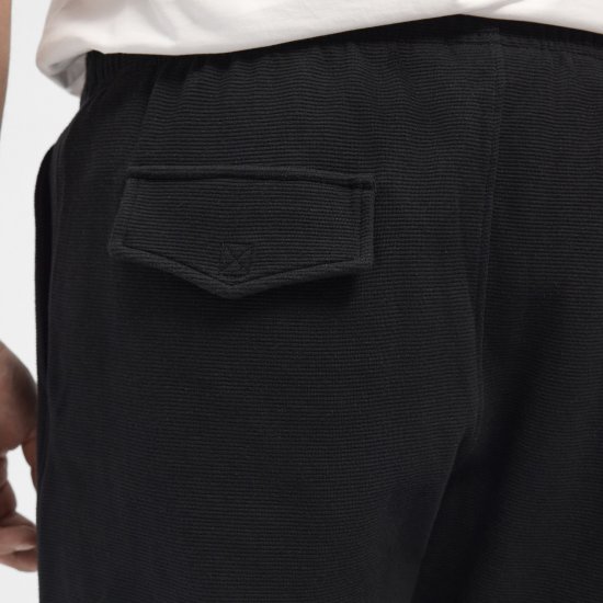 North Latitude Ottoman Sweatshorts Black - Trenirke & kratke trenirke - Moške Trenirke za Močnejše Postave