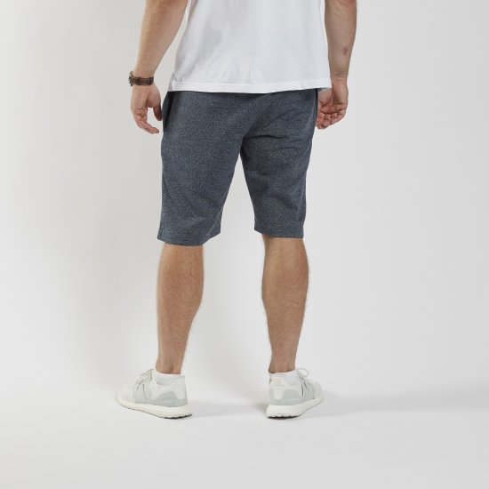 North Latitude Sweatshorts Blue Melange TALL - Trenirke & kratke trenirke - Moške Trenirke za Močnejše Postave
