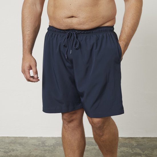 North Latitude 61145 Kopalne Kratke Hlače s 4-Smernim Raztezanjem Mornarsko Modre - Spodnje perilo & kopalne hlače - Moško Spodnje Perilo za močnejše postave