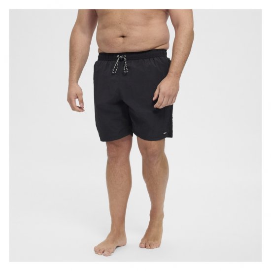 North Latitude Swimshorts Black - Spodnje perilo & kopalne hlače - Moško Spodnje Perilo za močnejše postave