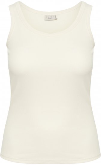 Kaffe Curve Carina Majica brez rokavov Chalk - Majice - 