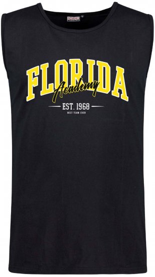 Adamo Motiv Florida Tank Top Black - Majice brez rokavov/Tank tops - 
