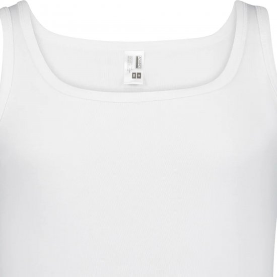  Adamo Royal Fine Ribbed Undershirt 2-Pack White - Spodnje perilo & kopalne hlače - Moško Spodnje Perilo za močnejše postave