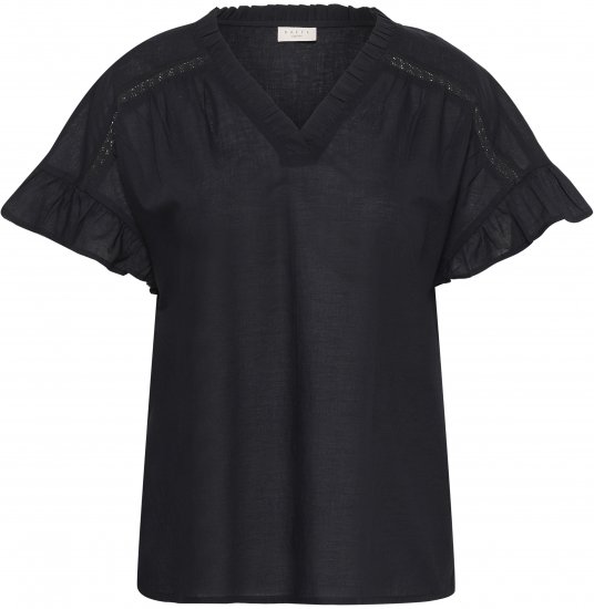 Kaffe Curve Valeria Top Black Deep - Majice & Topi - 