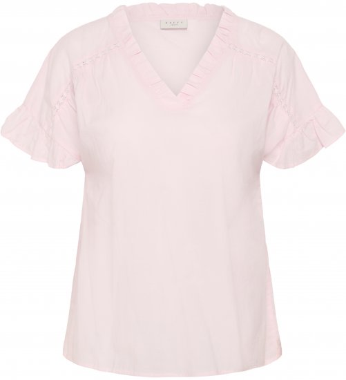 Kaffe Curve Valeria Top Ballerina Pink - Majice & Topi - 