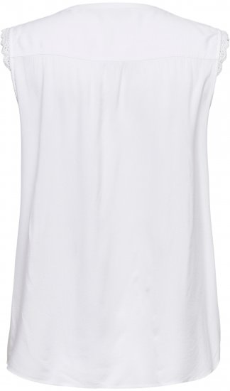 Only Carmakoma Mumi Top White - Topi - 